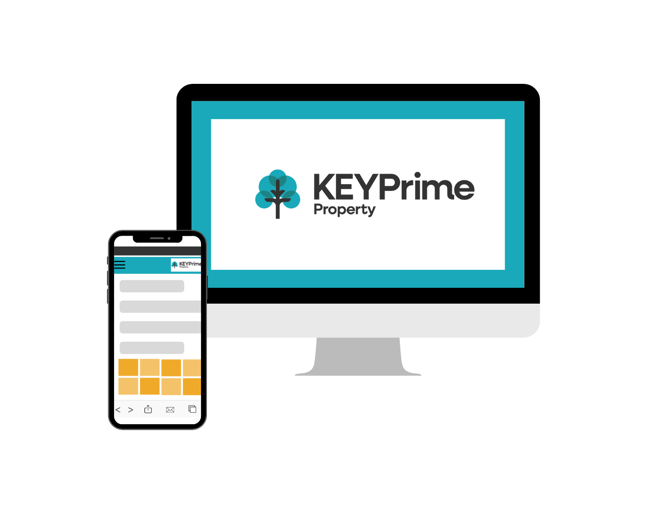 KeyPrime Property - product mock-up